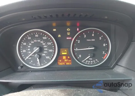 2008 BMW 535I из США, поврежденный, VIN WBANW13588CN55853